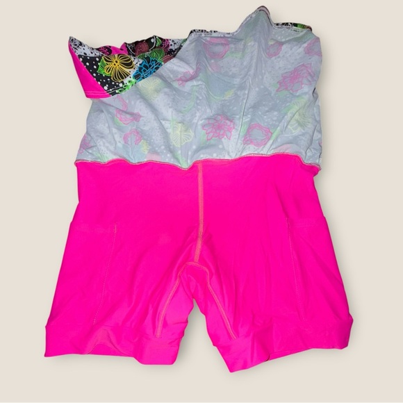 Sparkle Skirts Athletic Skort Floral Multicolor L Built-In Shorts Activewear - Picture 7 of 7